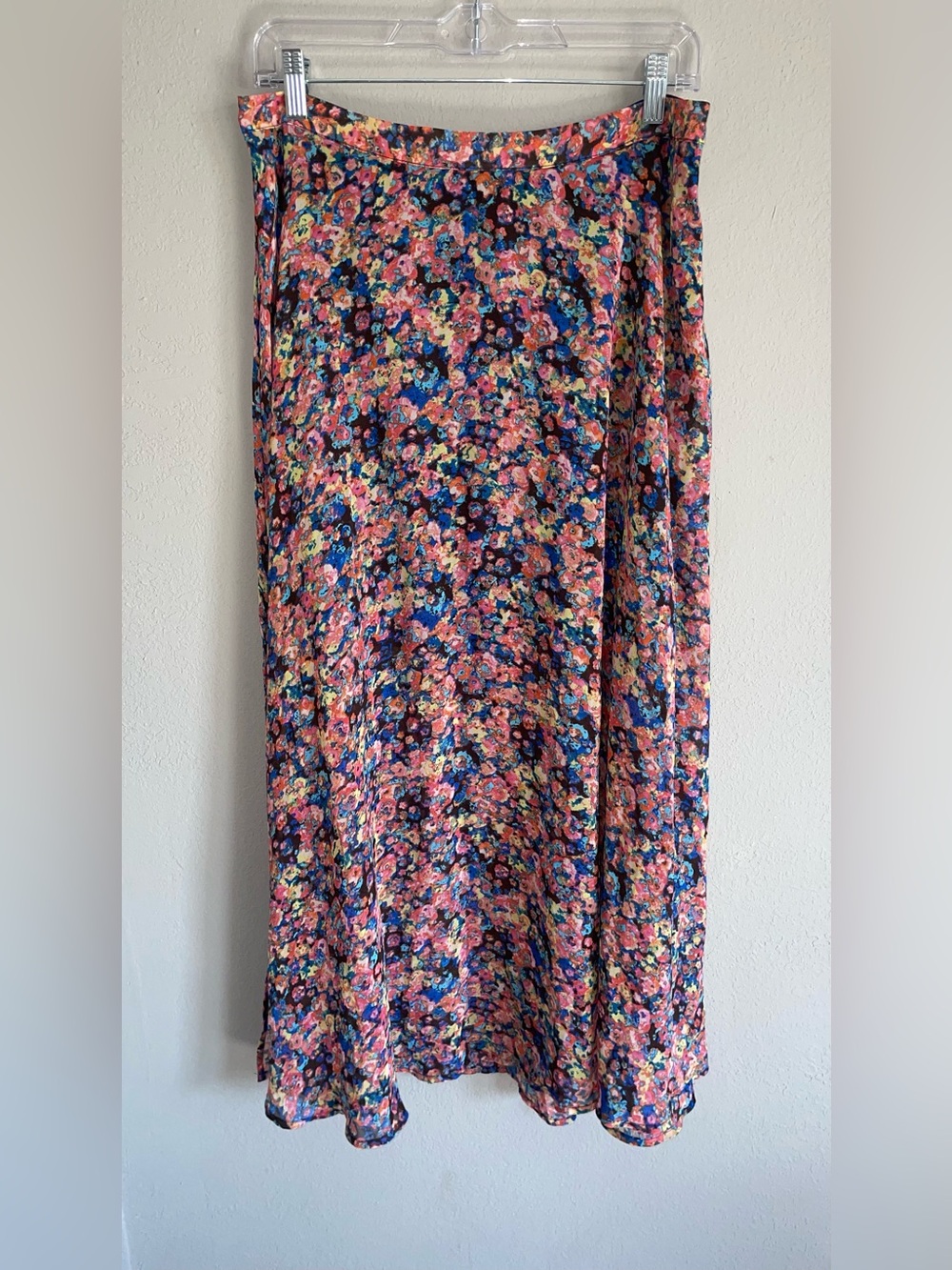 Decree Floral Skirt in Navy, Pink and Yellow